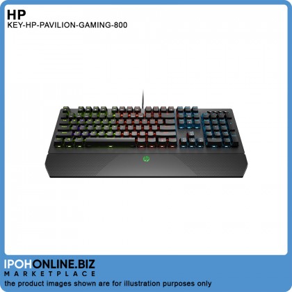 HP Pavilion USB Wired LED Mechanical Gaming Keyboard 800 - 5JS06AA#UUF HP Pavilion USB Wired LED Mechanical Gaming Keyboard 800 - 5JS06AA#UUF